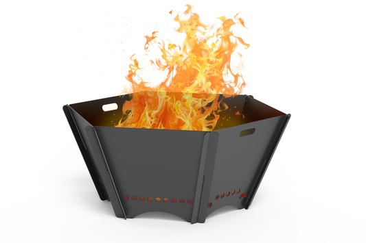 Using a Wood Burning Fire Pit